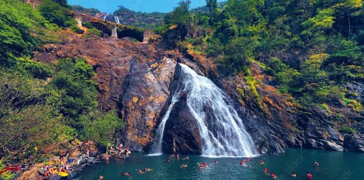 Adventure to Dudhsagar Waterfalls
